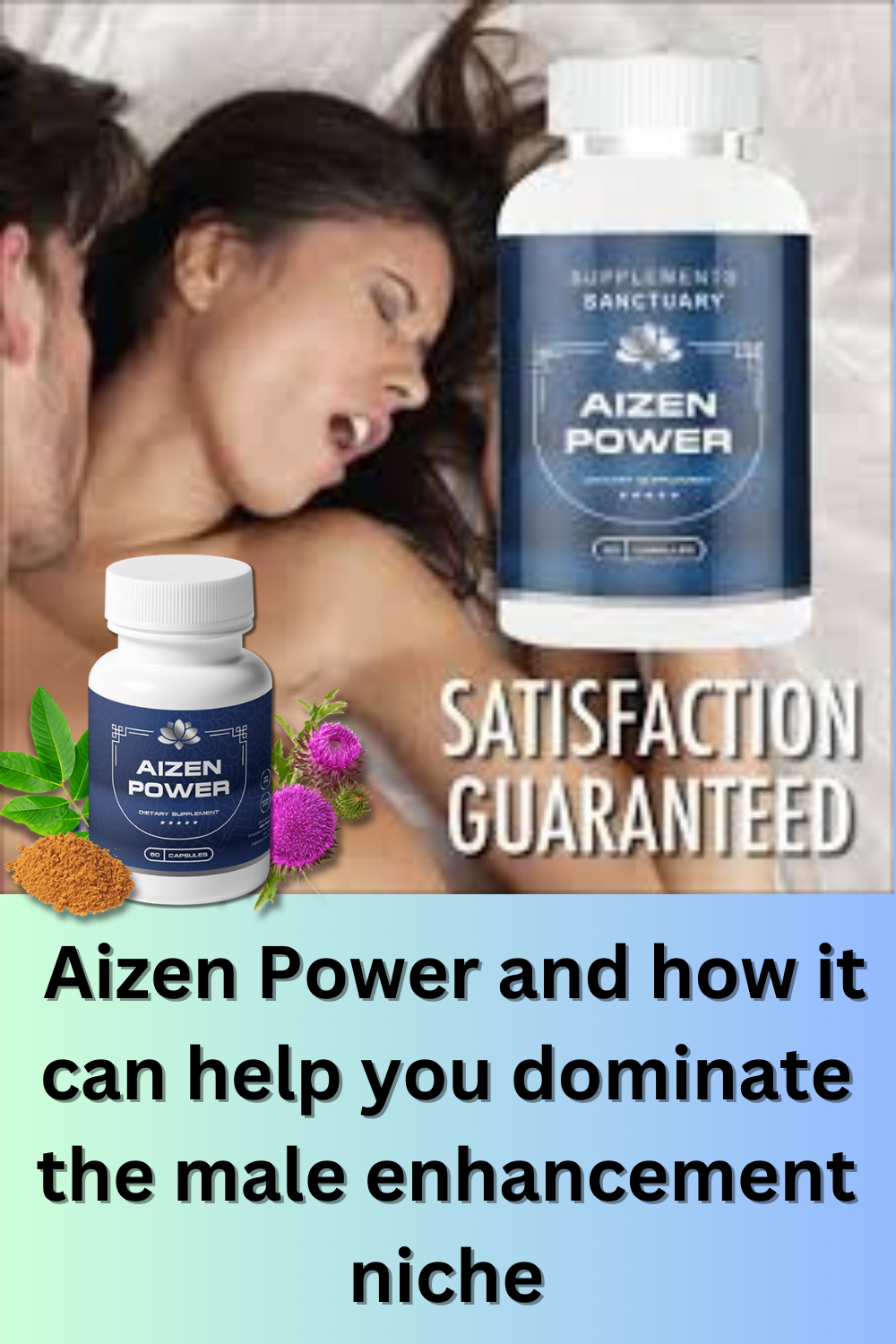 Dominate The Male Enhancement Niche Today with Aizen Power Supplements Health